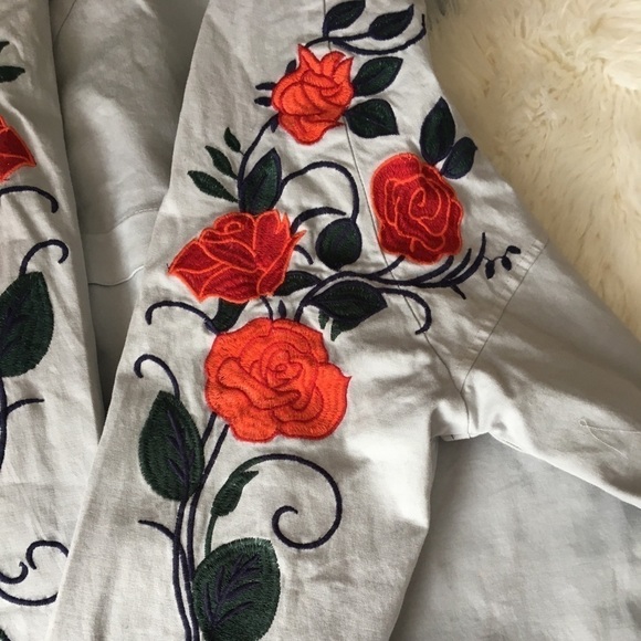 Very beautifu flowers print jacket - Picture 6 of 8